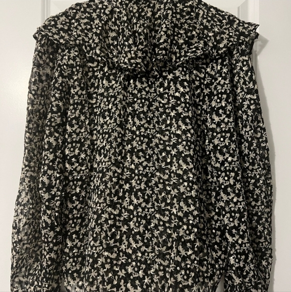 Bishop & Young Selena Poet Blouse Sz L NWT MSRP $90 - Picture 9 of 11